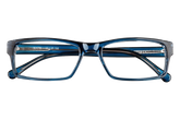 Matin dark blue mens eyeglasses