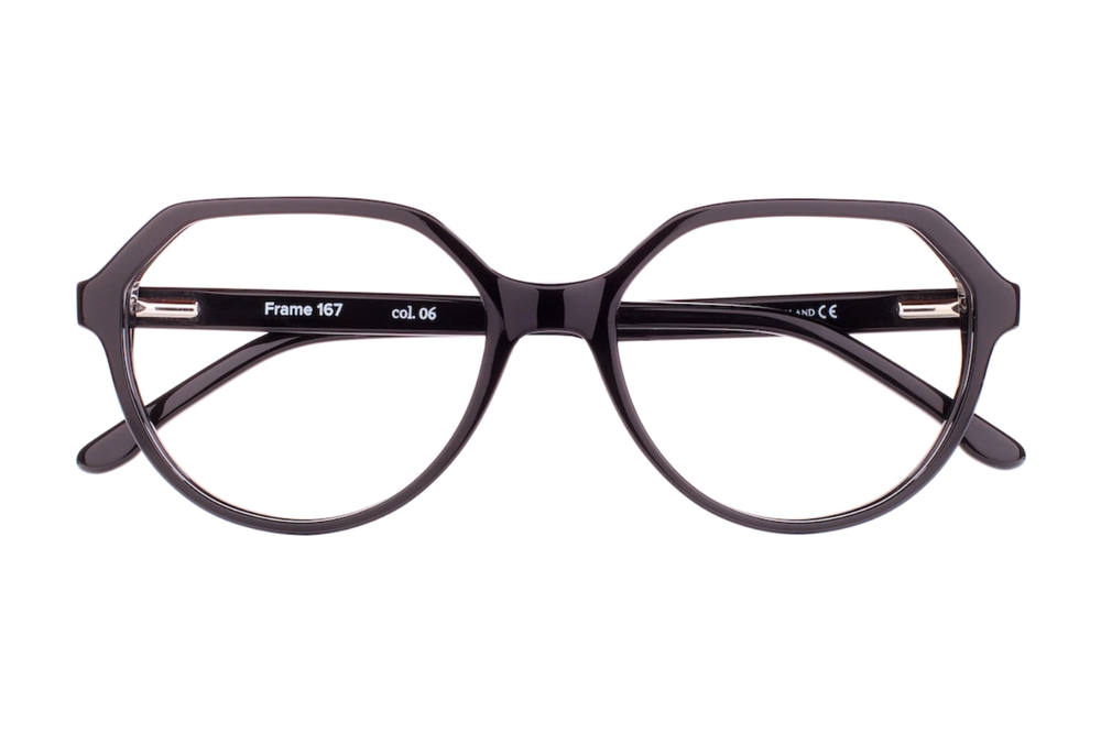Riley black eyeglasses