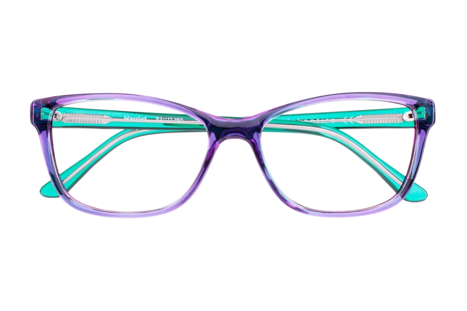 Harriet Violet Mint computer eyeglsses