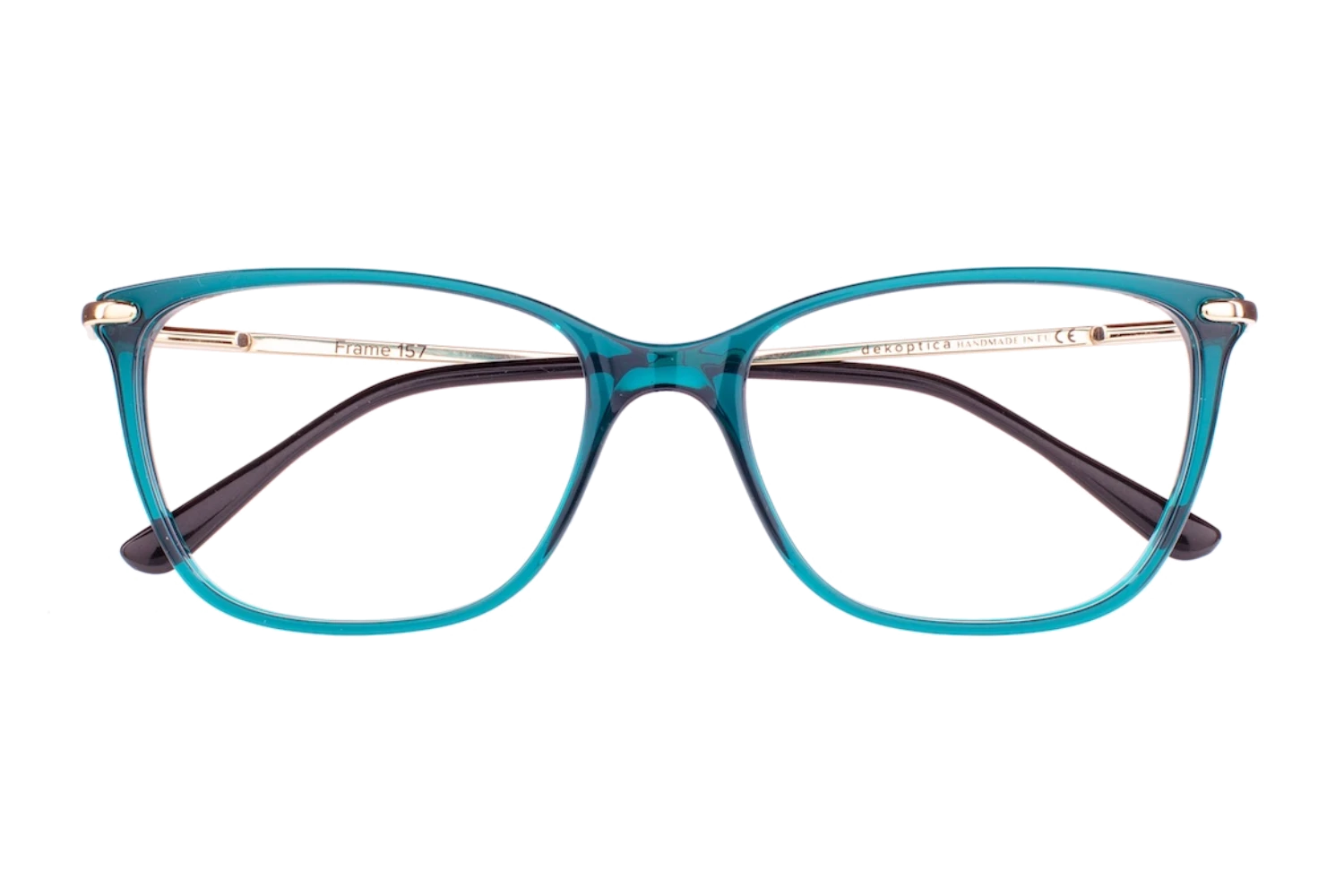 Hazel blue eyeglasses