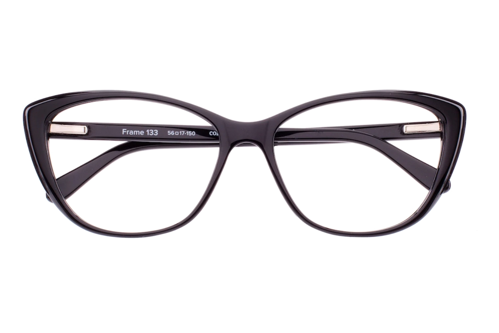 Irene black womens cateye eyeglasses