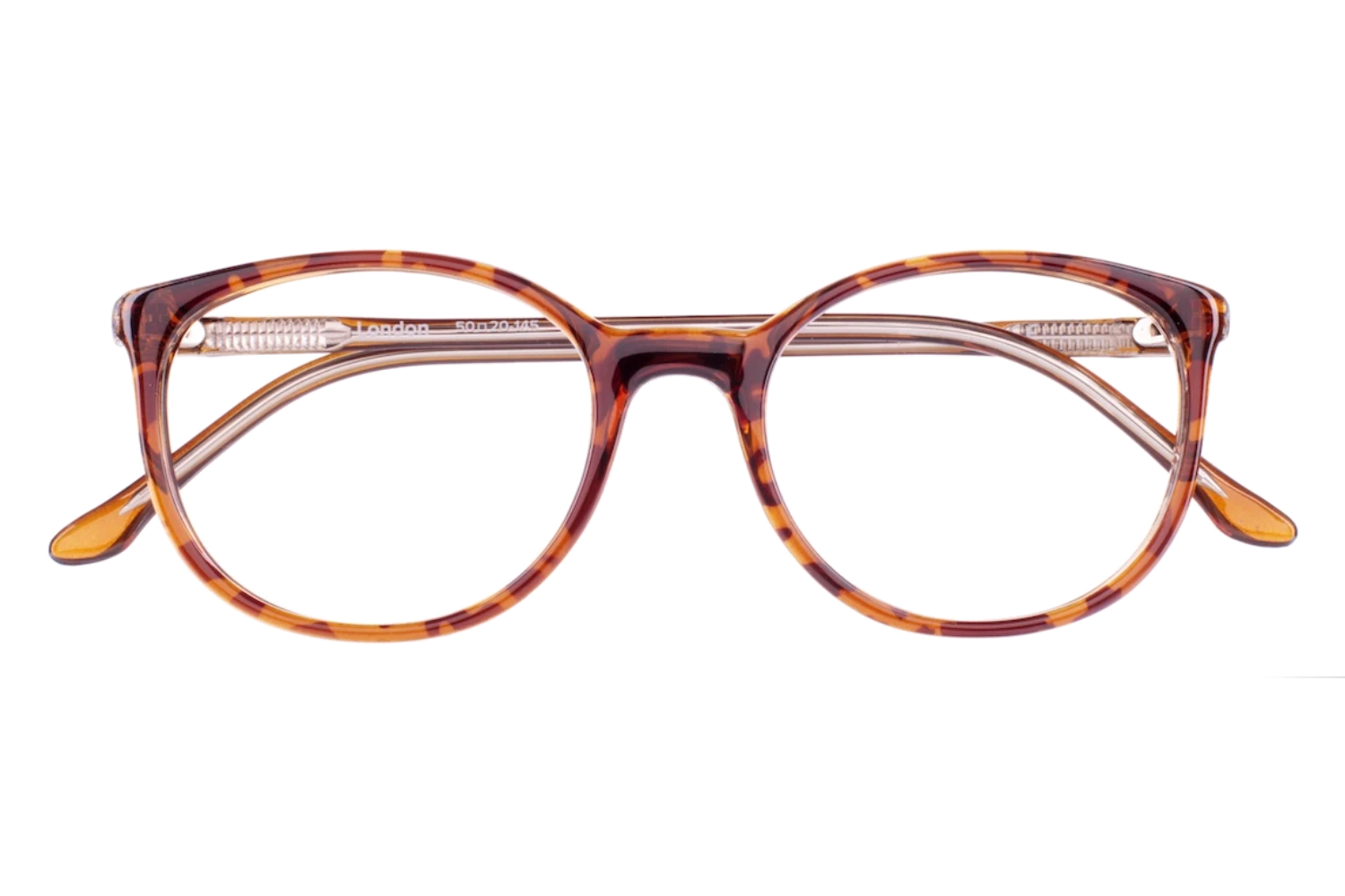 London brown eyeglasses