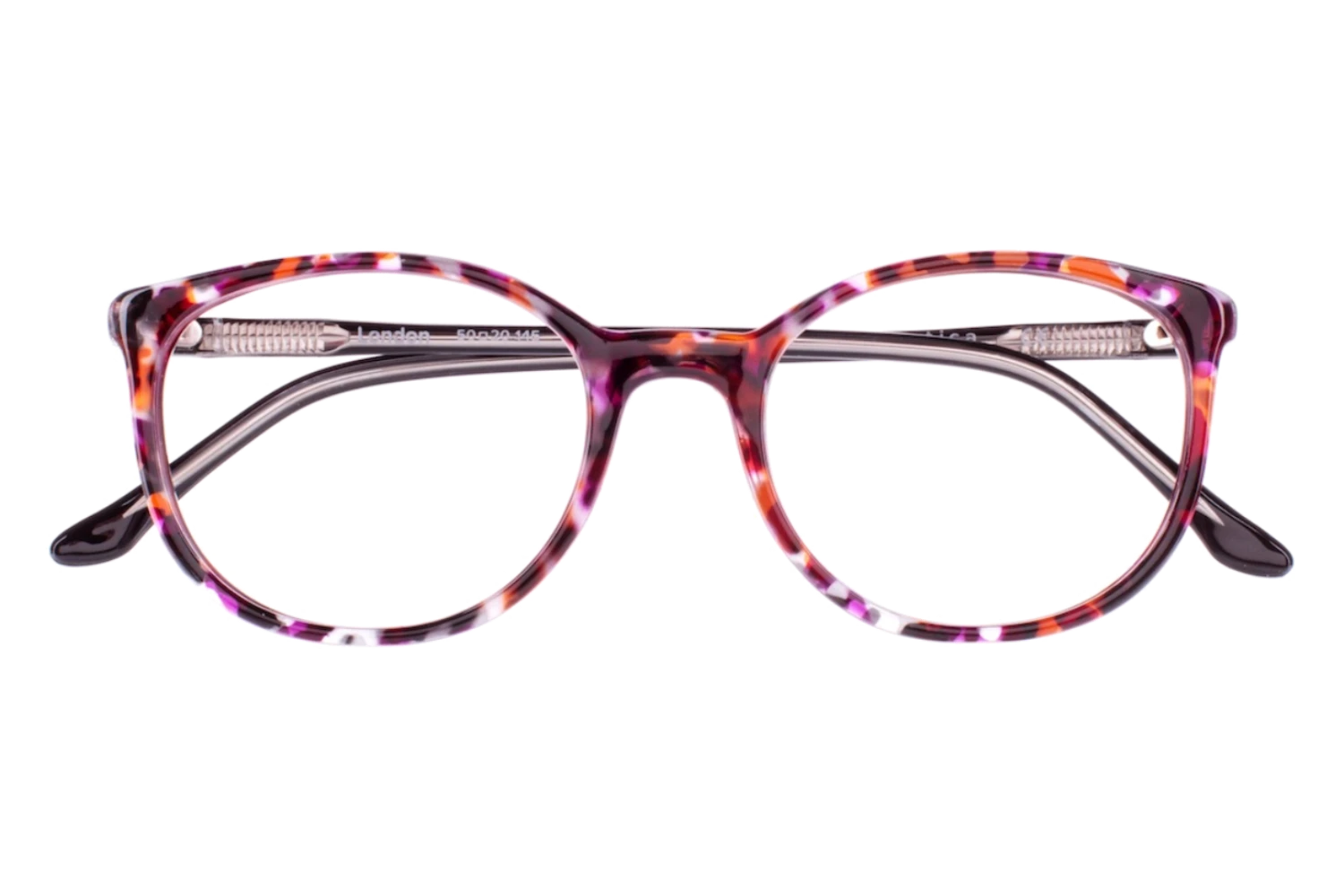 London violet eyeglasses